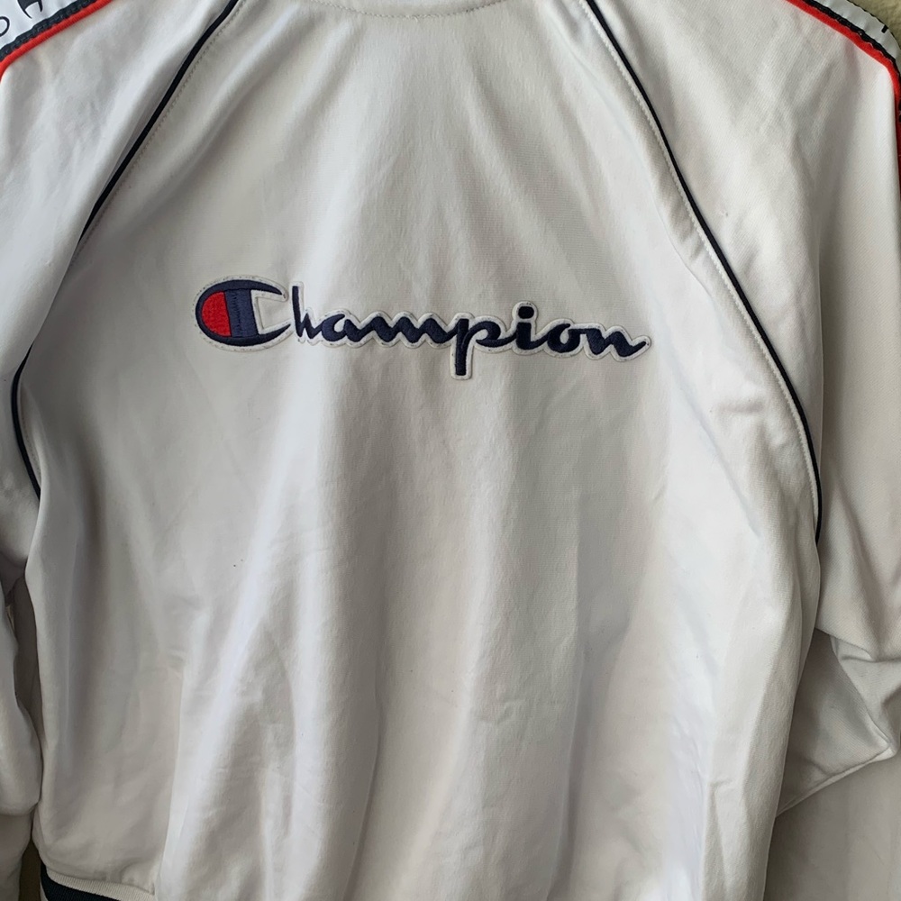 Champion hoodie white
